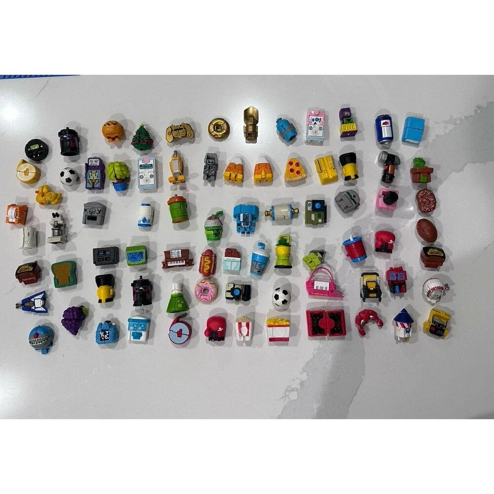 Transformers BotBots Lot 77 Figures Retired Rare Gold Chase Mostly Unique Toys